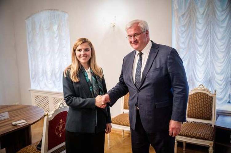 Веліслава Петрова-Чамова під час візиту до Києва 15 липня 2026 року