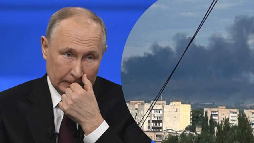 Залізнична інфраструктура Росії на тлі промислового пейзажу