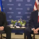 Зустріч президентів США та України Дональда Трампа і Володимира Зеленського у Нью-Йорку