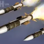 Ілюстративне фото ракети зі стрічки новин